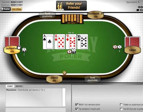 poker online gratis italiano senza soldi snly france