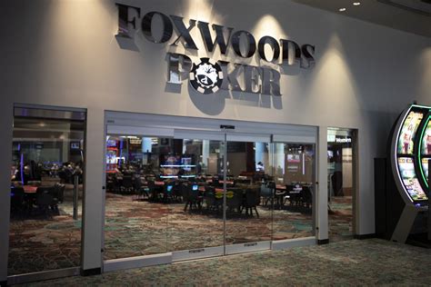 poker room foxwoods