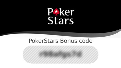 pokerstars 100 bonus code ewjl switzerland