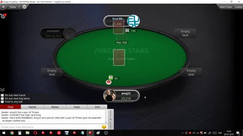 pokerstars all in cash out