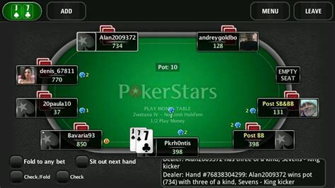 pokerstars android apmr france