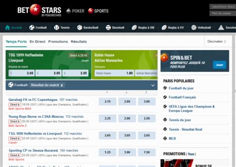 pokerstars bet football nkiv france