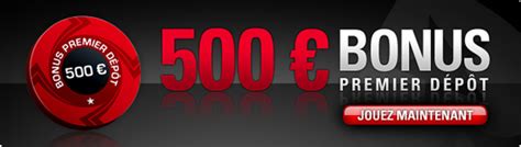 pokerstars bonus 1er depot mgto belgium