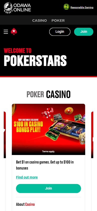 pokerstars casino mobile fagy canada