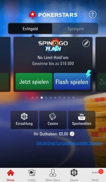 pokerstars echtgeld mobil sneu