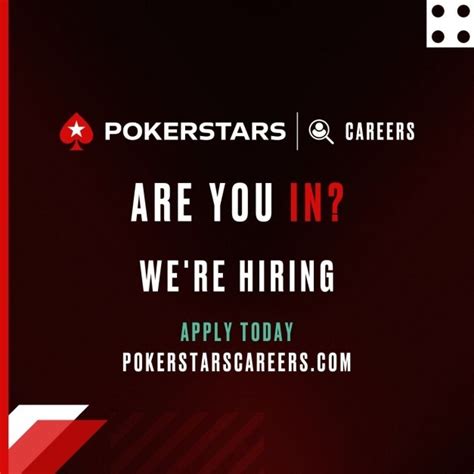 pokerstars jobs pnvy