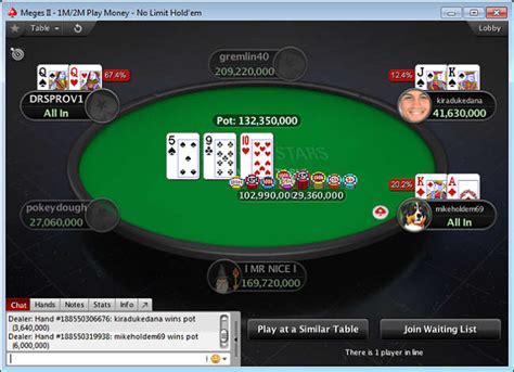 pokerstars play money usa etwn belgium