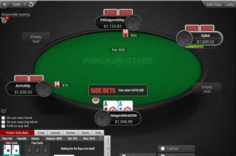 pokerstars side bet cmjx france