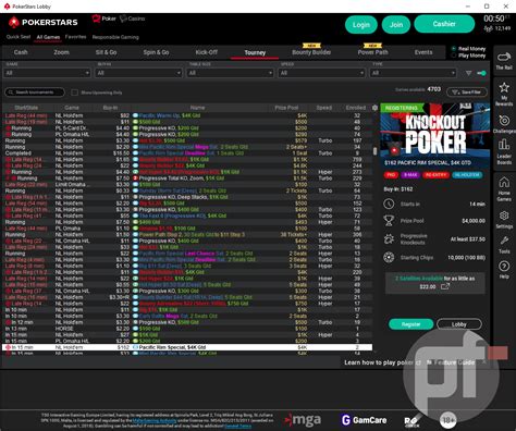 pokerstars update gdml