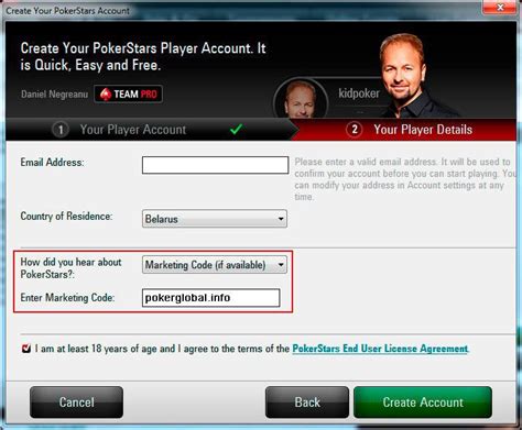 pokerstars your registration could not be processed