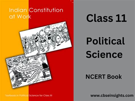 Pol Science Class 11 Book