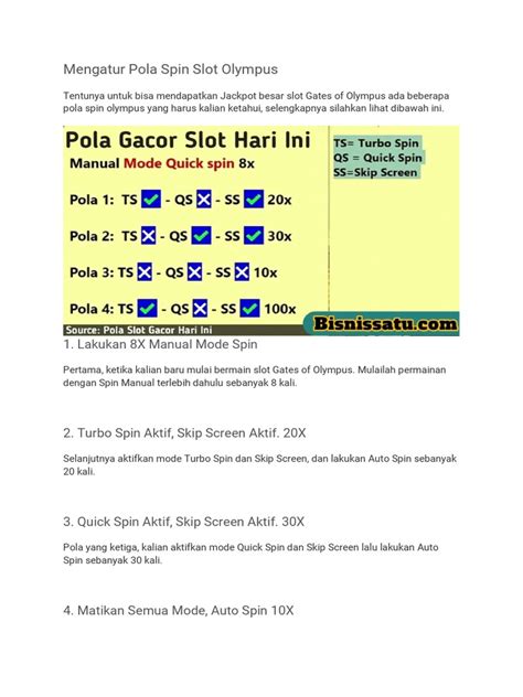 POLA SLOT OLYMPUS 🚞 Apa pola gacor Gate Of Olympus agar maxwin?