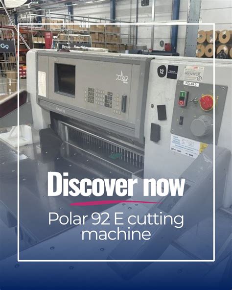 Polar 92 E Cutting Machine Spare Parts