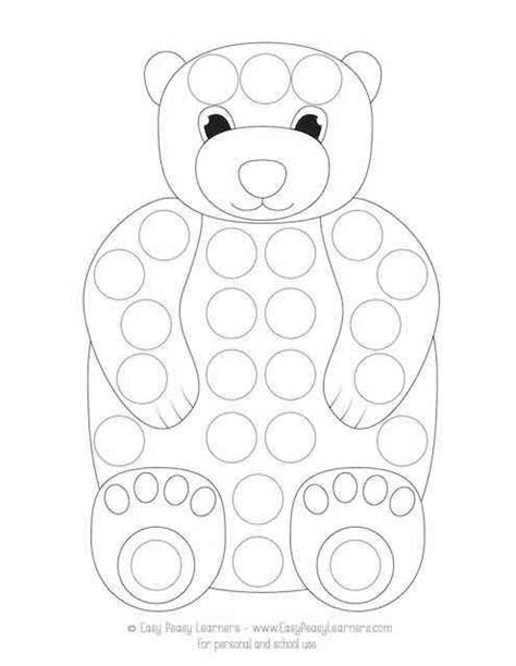 Polar Bear Do A Dot Printables For Kids Animal Dot To Dot Printables - Animal Dot To Dot Printables