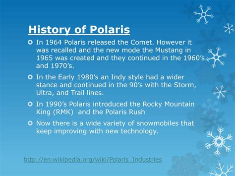 polaris industries history timeline biography