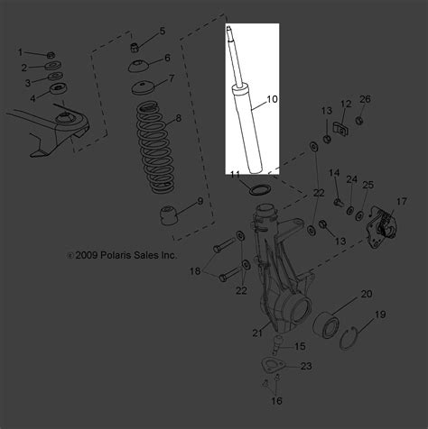 polaris ranger strut replacement