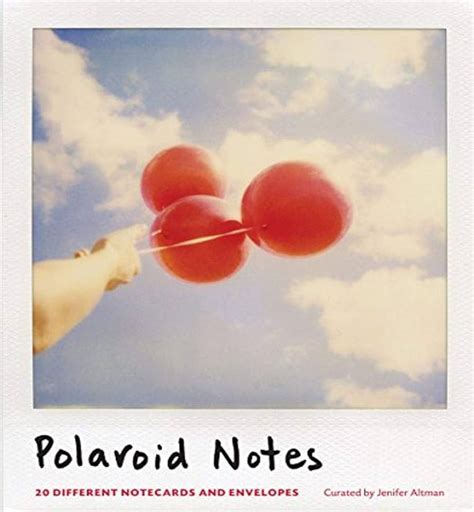 Polaroid Notes 20 Different Notecards And Envelopes