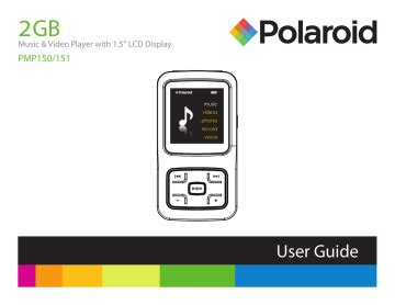Read Online Polaroid Mp3 Player User Guide 