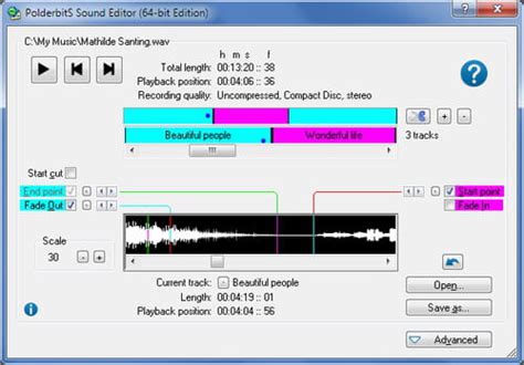 polderbits sound recorder and editor v4090