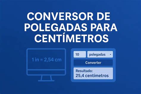 Polegadas Para Cm