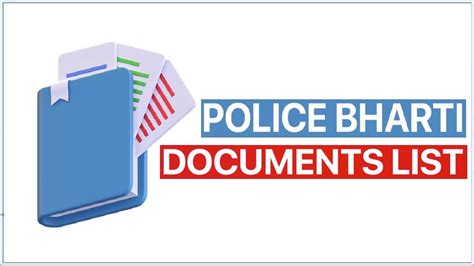 police bharti documents
