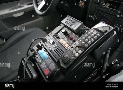 Police Car Interior Equipment