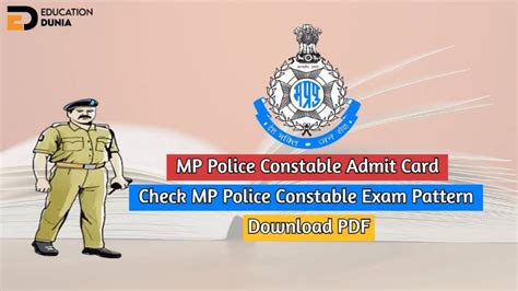 police constable admit card