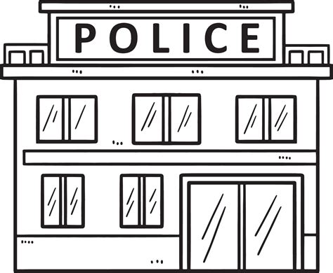Police Station Coloring Pages At Getcolorings Com Free Police Station Coloring Pages - Police Station Coloring Pages