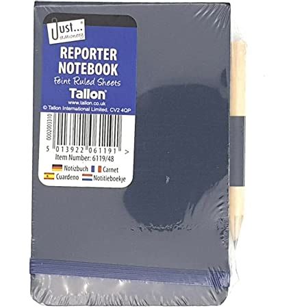 Download Police Style Mini Reporters Notebook With Pencil And Elastic Strap 