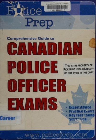 Download Policeprep Comprehensive Guide To Canadian Police Officer Exams 