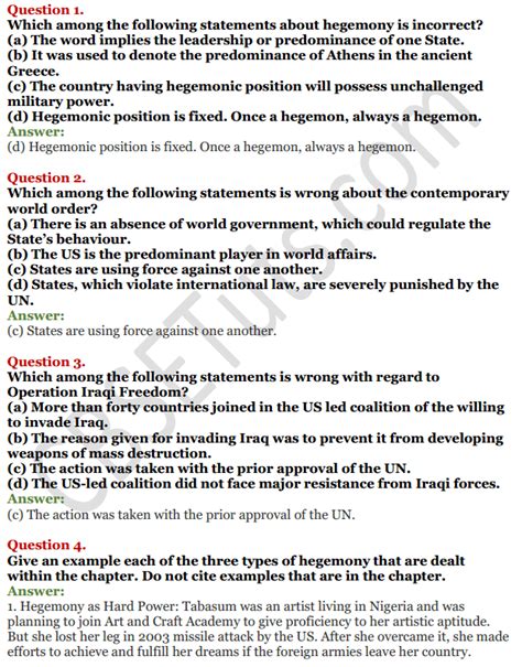 Political Science Worksheets For Class 12 Free Pdf Political Science Worksheets - Political Science Worksheets
