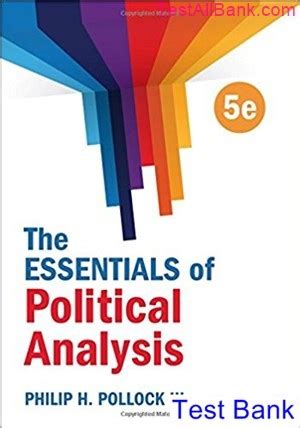 Full Download Pollock Political Analysis Answers 