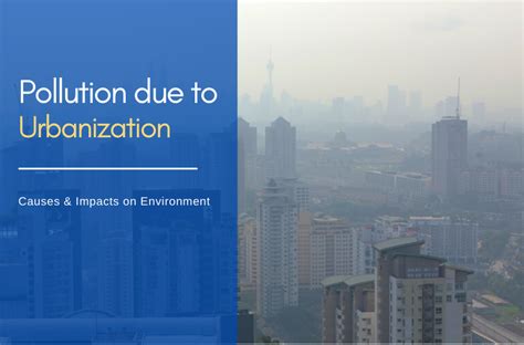 Pollution Due To Urbanisation