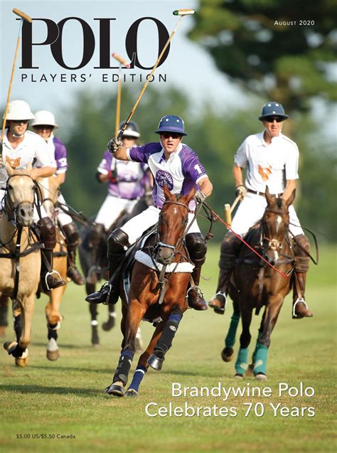 Polo Playersu0027 Edition August 2021 By United States Polo Association - Wintoto