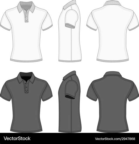Polo T Shirt Template Images Stock Photos 3d Template Kaos Polos Depan Belakang - Template Kaos Polos Depan Belakang