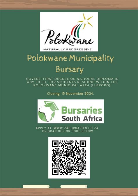 polokwane manucipality 2015 bursaries