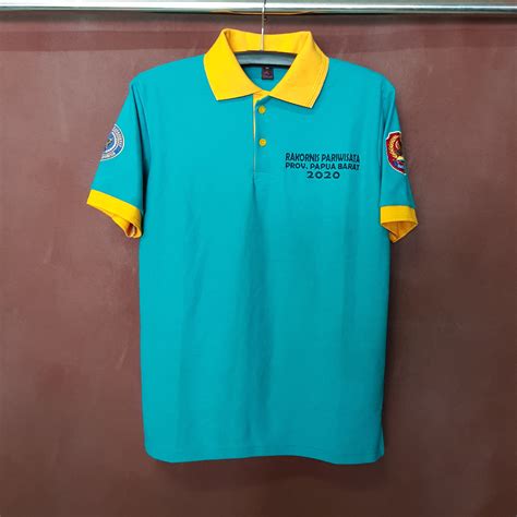 Poloshirt Rakornis Pariwisata Seragam Kaos Kerah Kips Style Baju Pariwisata - Baju Pariwisata