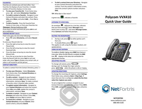 Polycom Phone Manuals