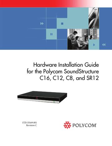Read Polycom C16 User Guide 