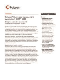 Read Polycom Cma 4000 User Guide 