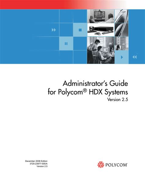 Download Polycom Hdx 8000 Admin Guide 