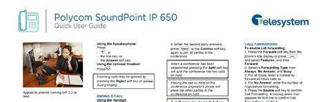 Read Online Polycom Ip 650 Admin Guide 