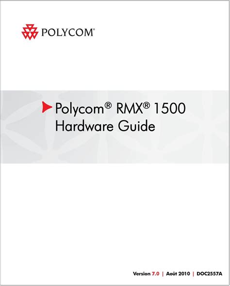 Read Polycom Rmx 1500 User Guide 
