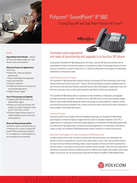 Full Download Polycom Soundpoint Ip 560 Guide 
