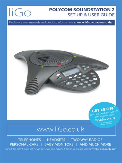 Full Download Polycom Soundstation 2 User Guide Manual 