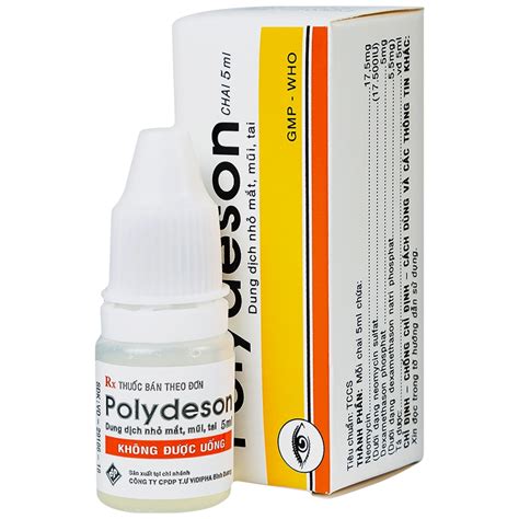 polydeson | Thuc nh mt Polydeson tr vim nhim