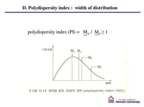polydispersity index 의미