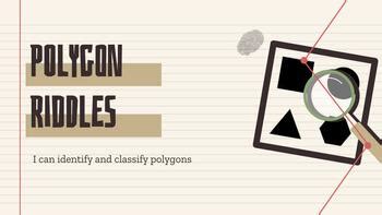 Polygon Riddles Using 4 Clues