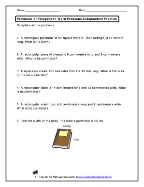 Polygon Word Problems