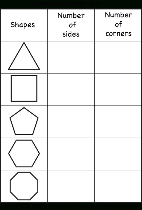 Polygon Worksheets Second Grade Printable Online Math Help Polygon Attributes Worksheet - Polygon Attributes Worksheet